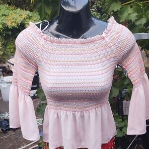 Vintage Candies pink top xss